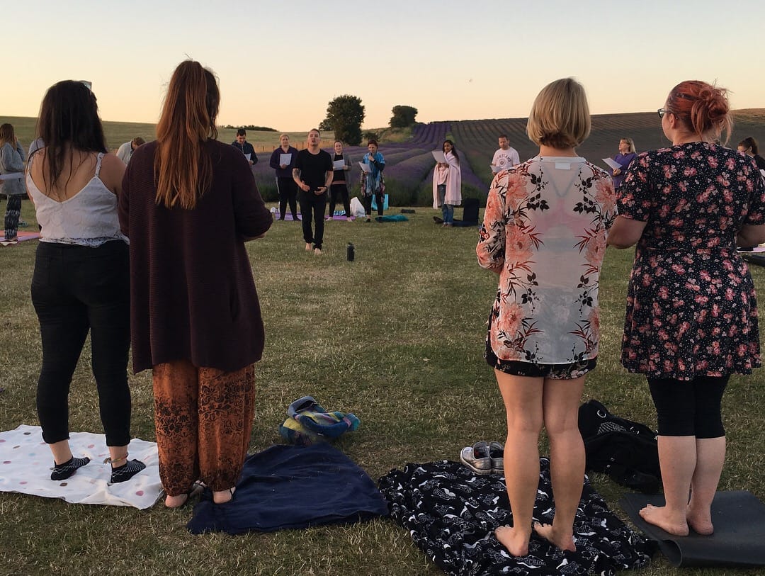 Final Summer Full Moon Meditation Workshop at Hitchin Lavender