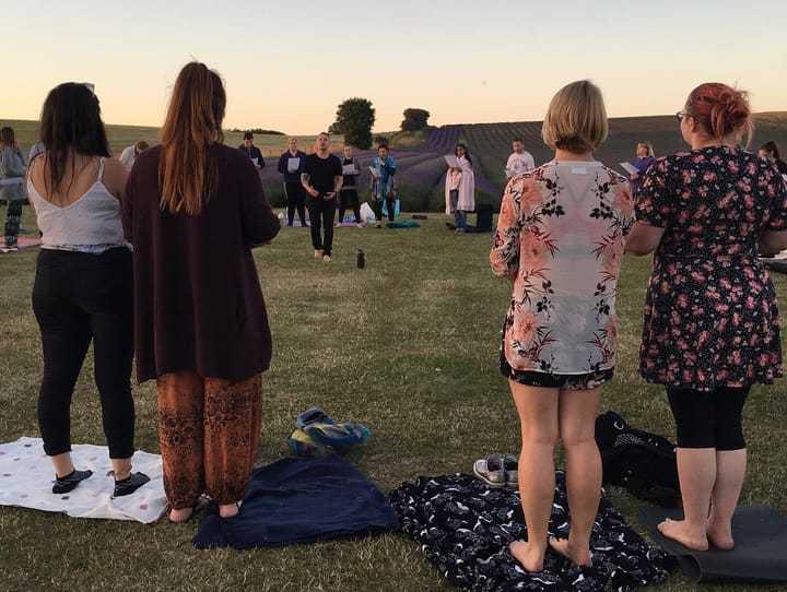 Final Summer Full Moon Meditation Workshop at Hitchin Lavender